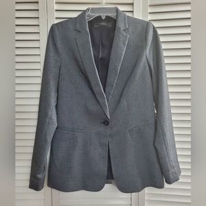 THE LIMITED Navy & Gray Blazer Jacket- Sz M